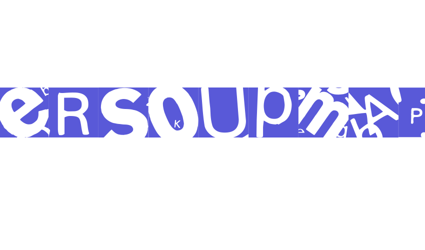 LetterSoupMainz Font Download