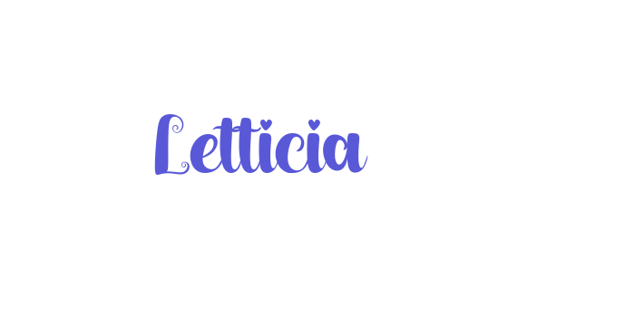 Letticia Font Download