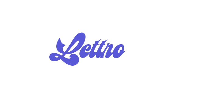 Lettro Font