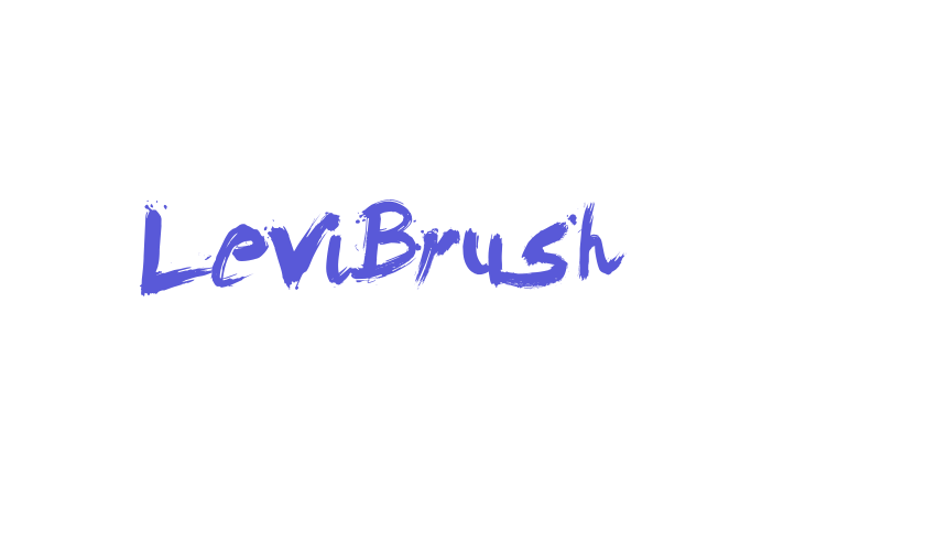 LeviBrush Font Download