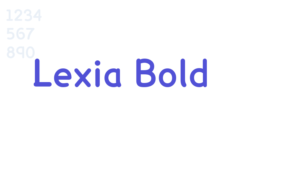 Lexia Bold-font-download