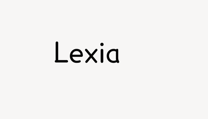 Lexia font download