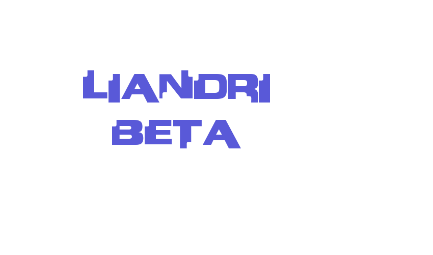 Liandri BETA Font Download