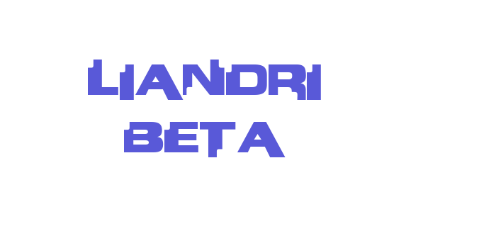 Liandri BETA Font Download