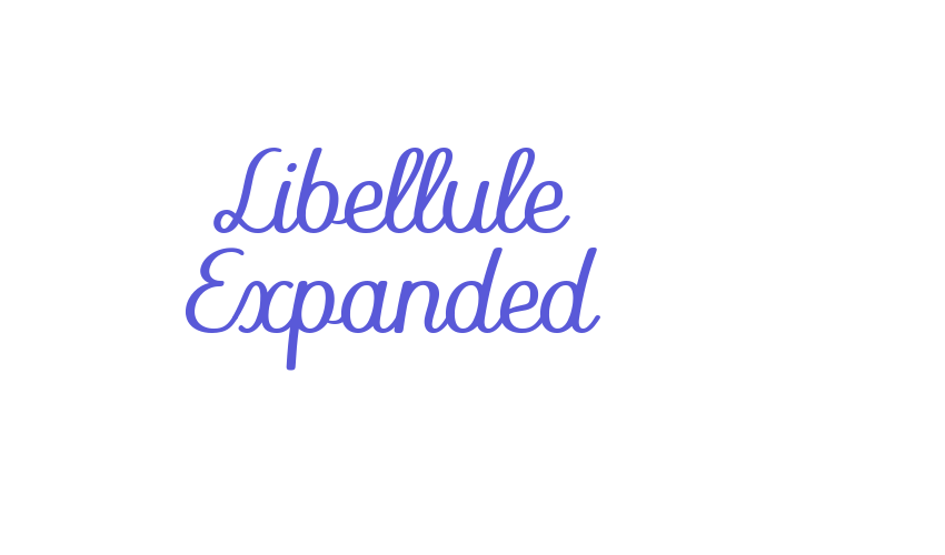 Libellule Expanded Font Download