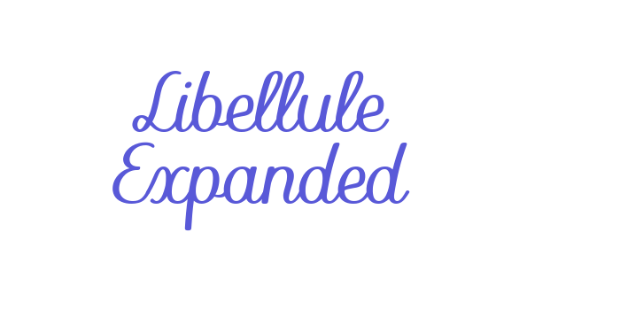 Libellule Expanded Font Download