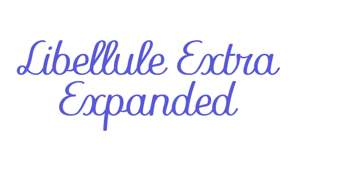 Libellule Extra Expanded Font Download