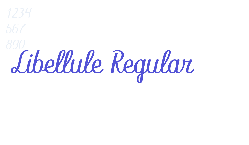 Libellule Regular-font-download