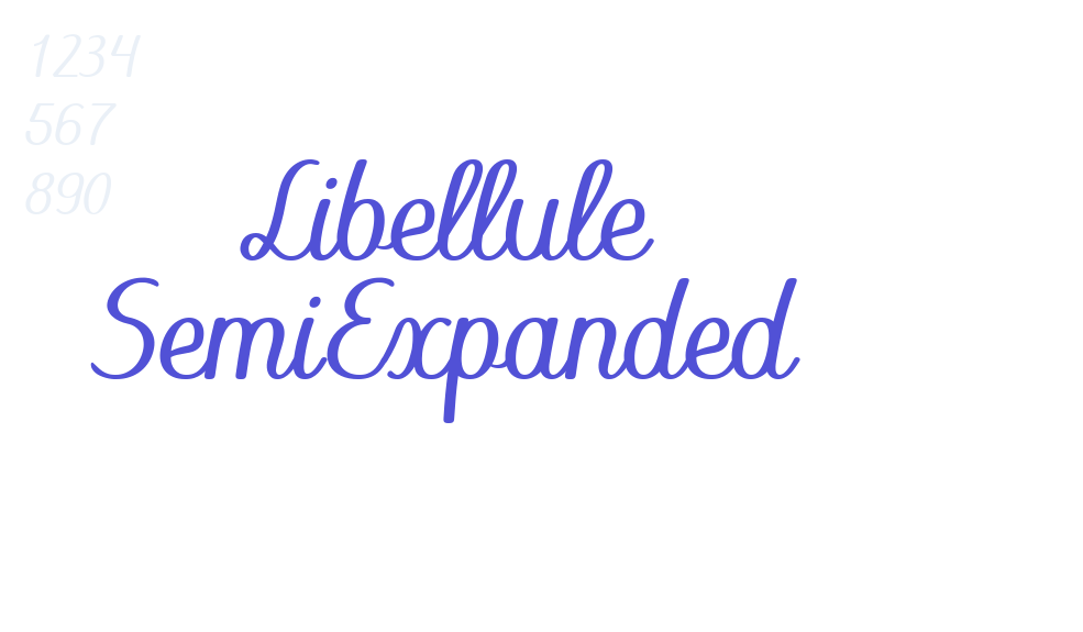 Libellule SemiExpanded-font-download