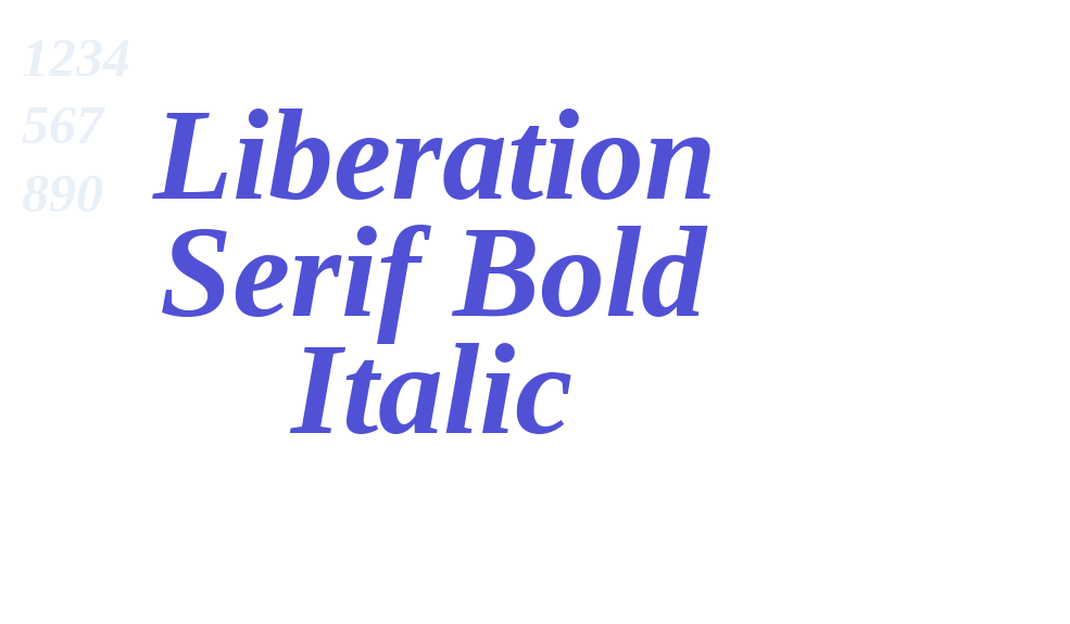 Liberation Serif Bold Italic-font-download