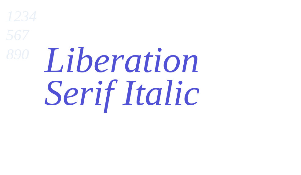 Liberation Serif Italic-font-download