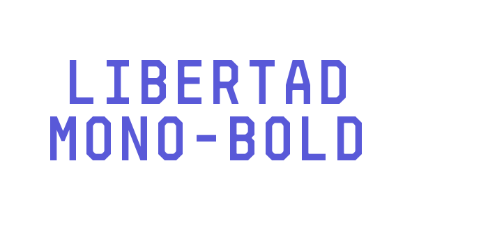 Libertad Mono-Bold Font Download