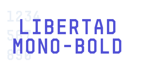 Libertad Mono-Bold-font-download