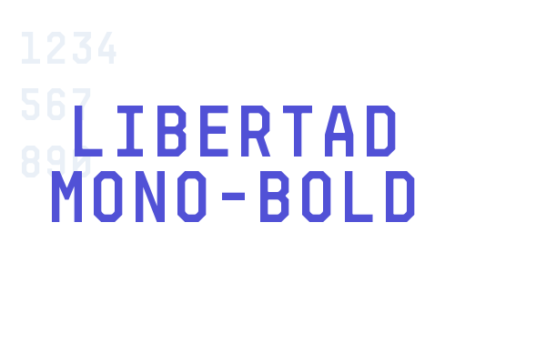 Libertad Mono-Bold