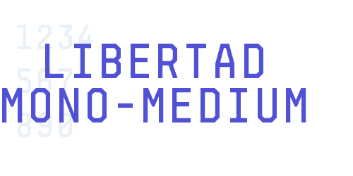 Libertad Mono-Medium-font-download