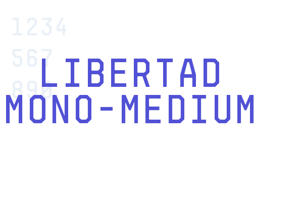 Libertad Mono-Medium