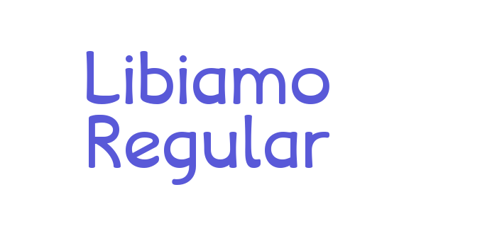 Libiamo Regular Font