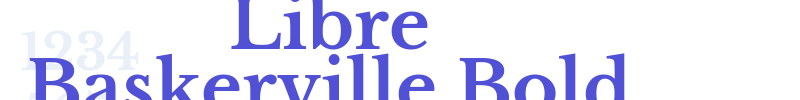 Libre Baskerville Bold-font