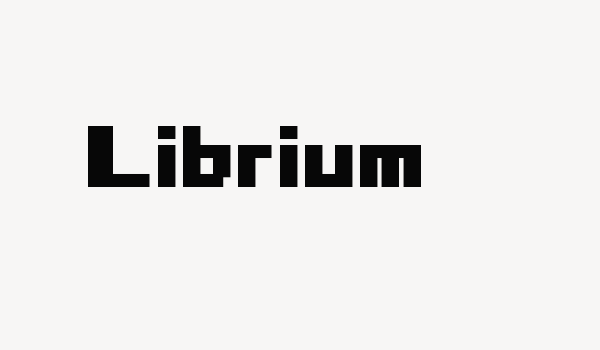 Librium Font