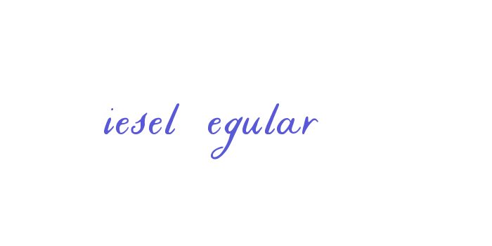 Liesel Regular Font Download