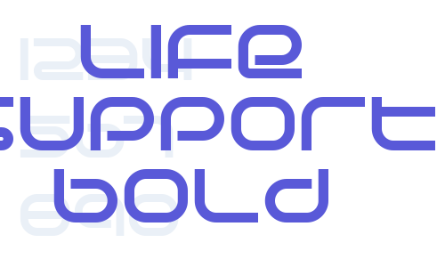 Life Support Bold Font Download