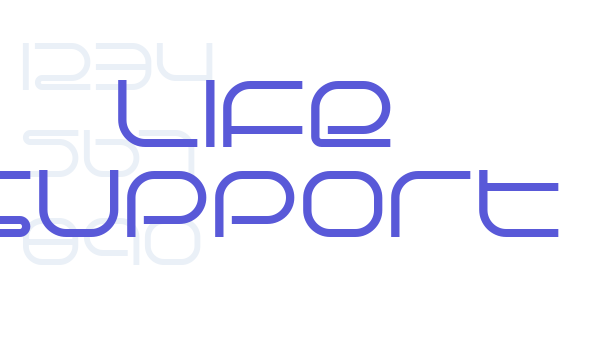 Life Support Font