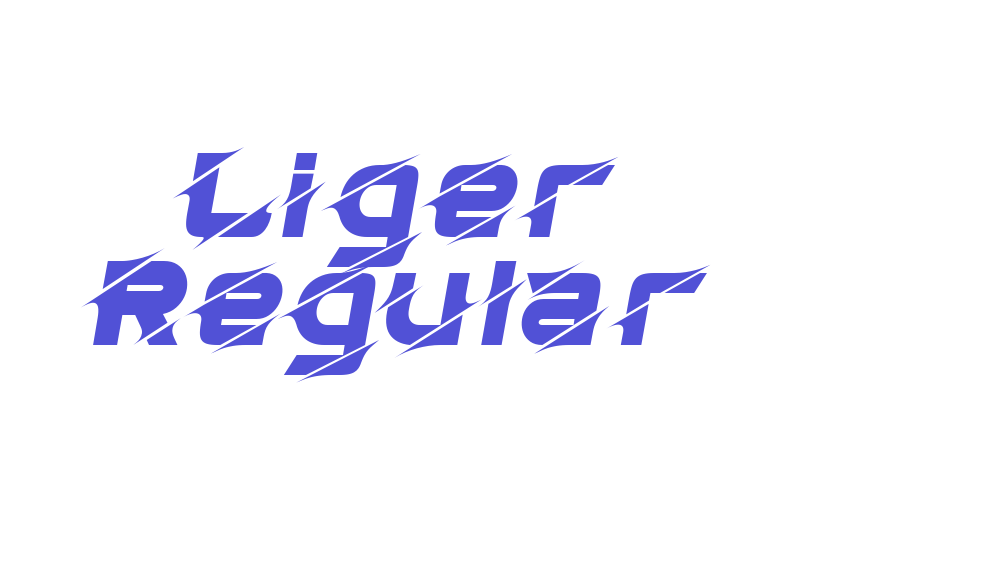 Liger Regular-font-download