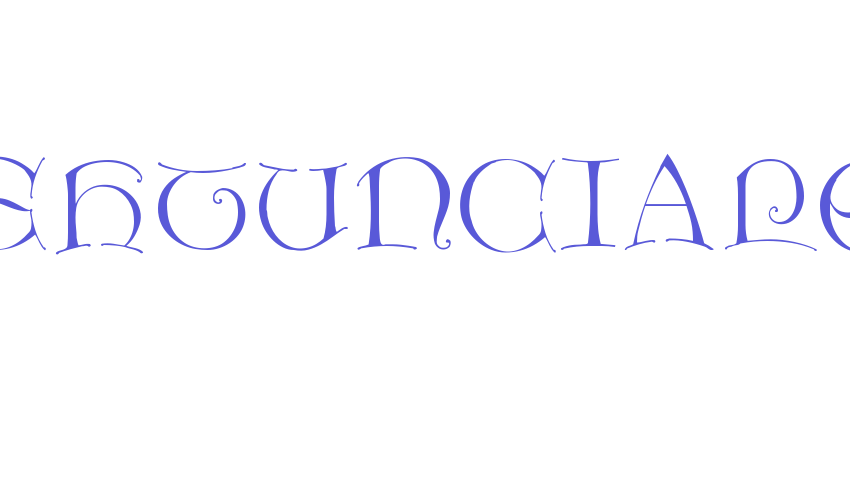 LightUnciale Font Download