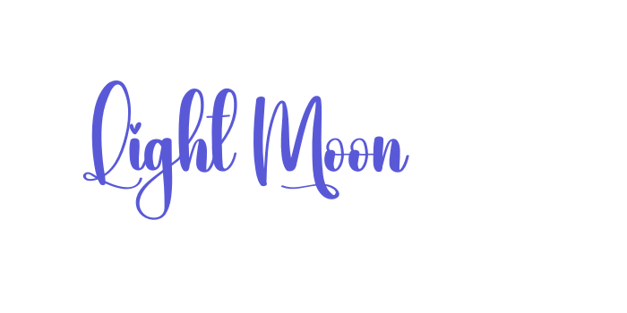 Light Moon Font Download