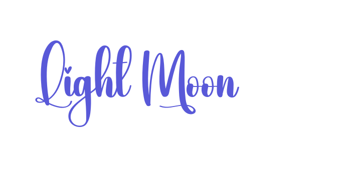 Light Moon Font