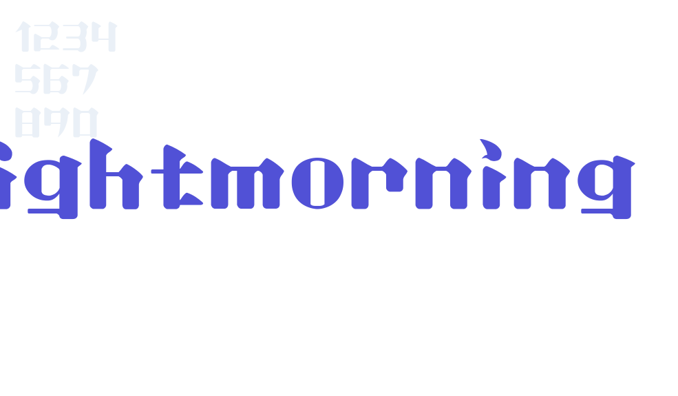 Lightmorning-font-download