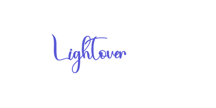 Lightover Font Download