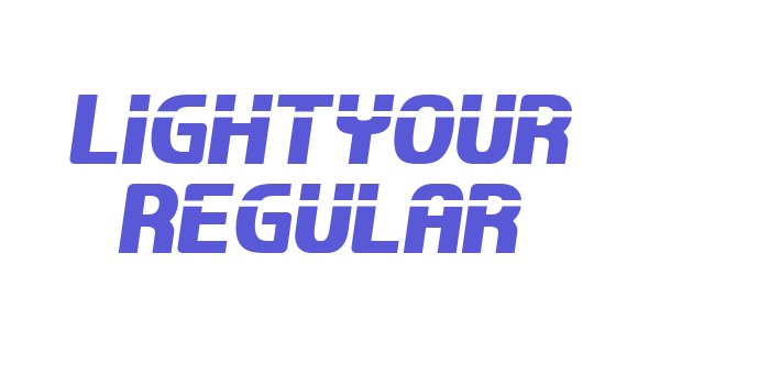 Lightyour Regular Font Download