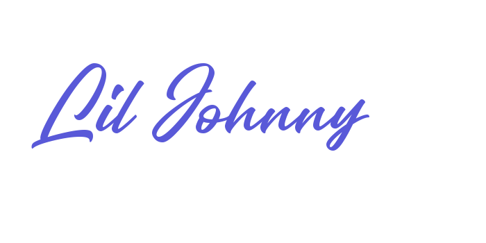 Lil Johnny Font