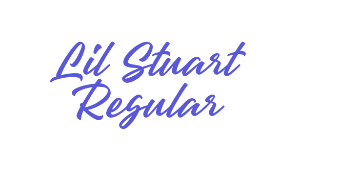 Lil Stuart Regular Font Download