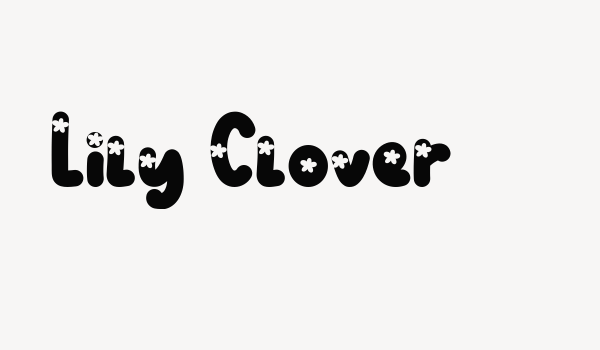 Lily Clover Font