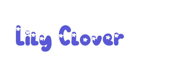 Lily Clover Font Download