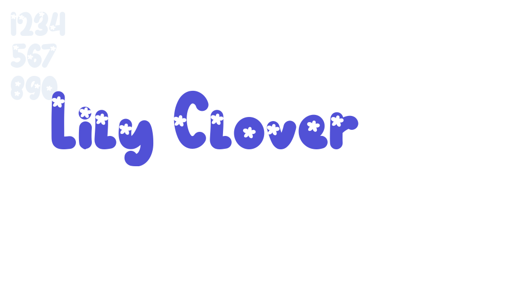 Lily Clover-font-download