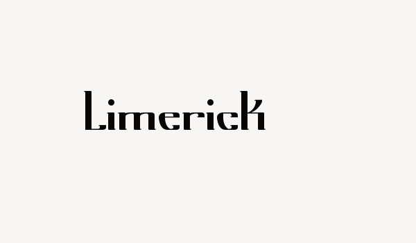 Limerick Font