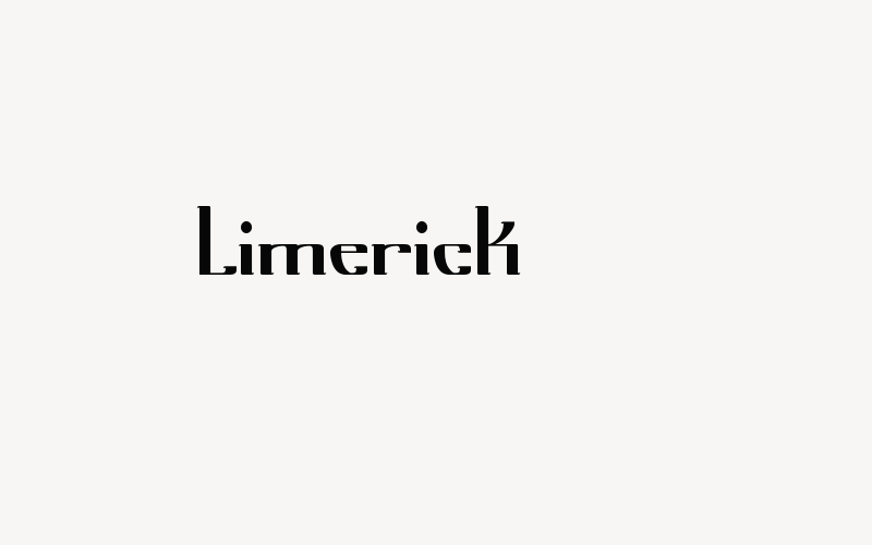 Limerick Font