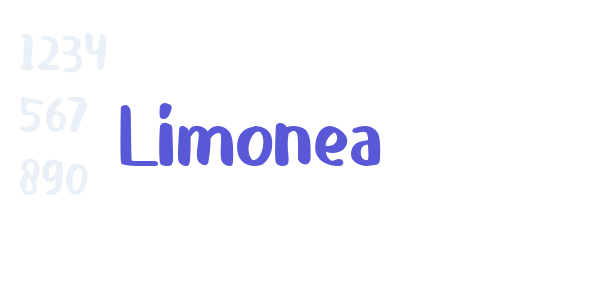 Limonea font free