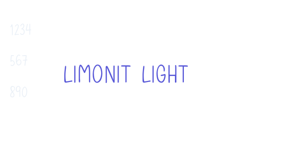 Limonit Light font free