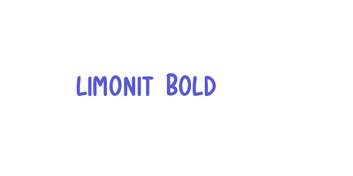 Limonit Bold Font Download