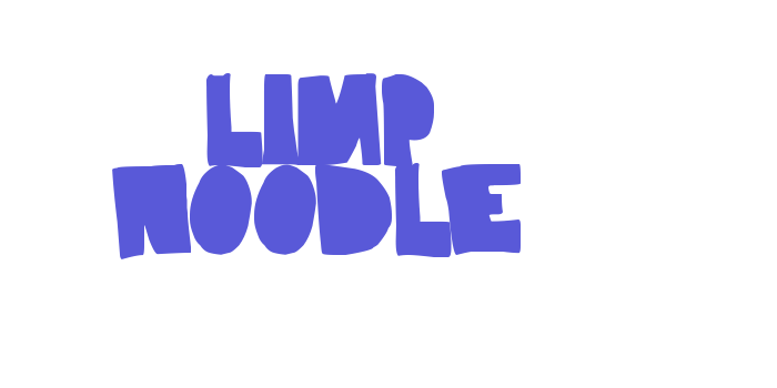 Limp Noodle Font Download