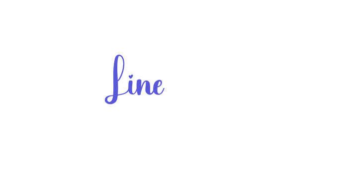 Line Font Download