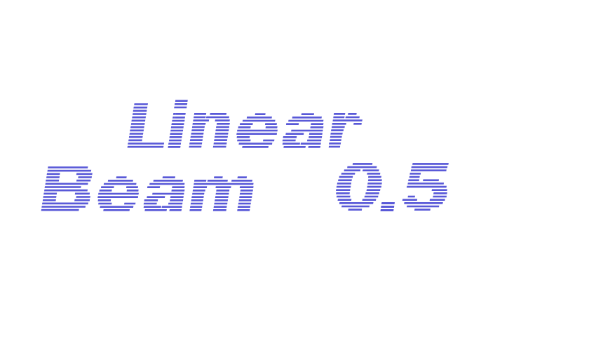 Linear Beam    0.5 Font Download