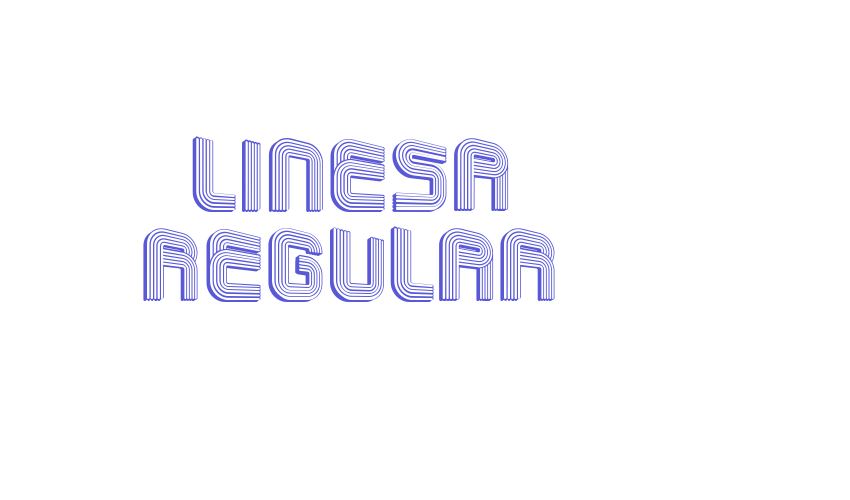 Linesa Regular Font