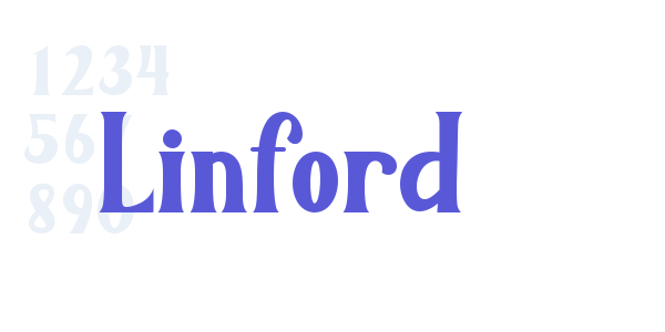 Linford font