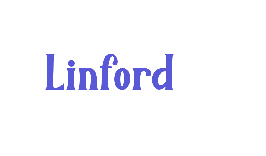 Linford Font