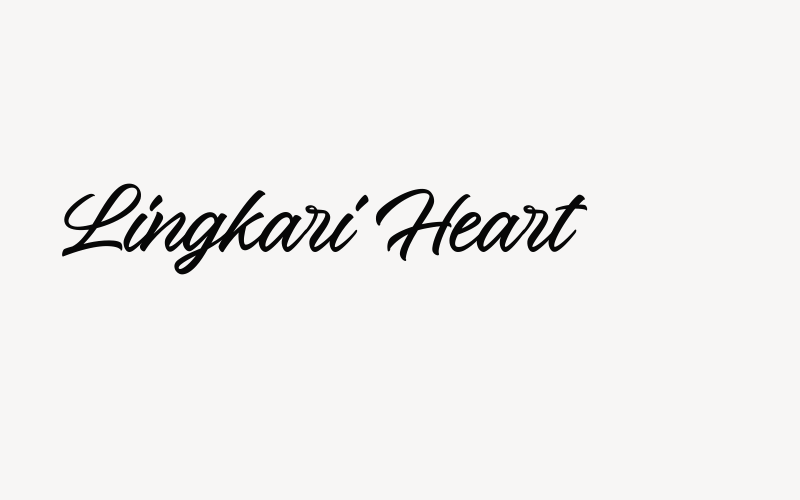 Lingkari Heart Font